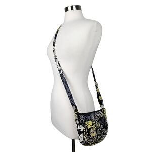 Vera Bradley Lizzy Baroque Retired Pattern Canvas Crossbody Hipster Purse